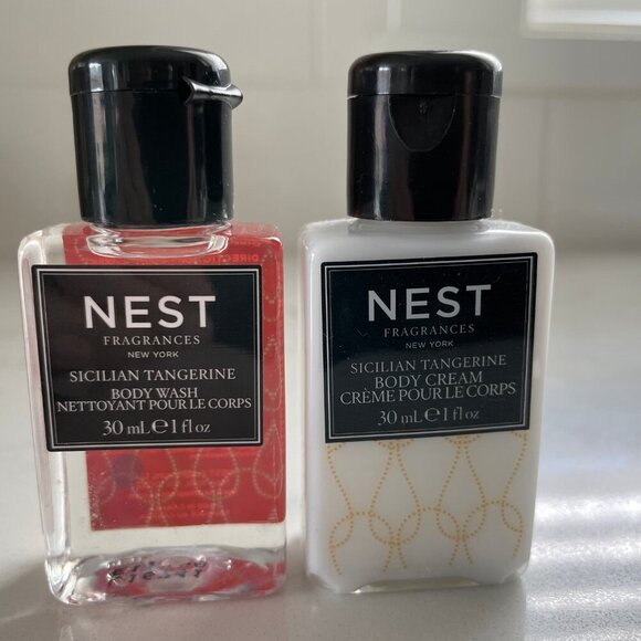 Nest Fragrances NY Sicilian Tangerine Travel Size Sham/Cond/Body W/Body C  NWT - Picture 4 of 6